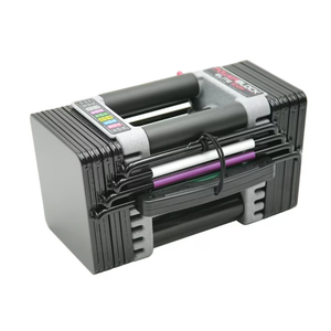 PowerBlock Elite EXP Adjustable Dumbbells, Single Dumbell, Stage 1, 5-50 lb. Dumbbell, Durable Steel Build, Innovative Workout Equipment, All-in-One Dumbbell, Expandable with Expansion Kits