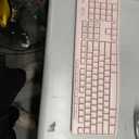 Logitech MK270 Wireless Keyboard and Mouse Combo for Windows, 2.4 GHz Wireless, Compact Mouse, 8 Multimedia and Shortcut Keys, 2-Year Battery Life, for PC, Laptop - Rose