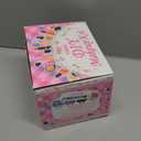 Hollyhi 58 Pcs Kids Makeup Kit for Girl, Princess Toys Real Washable Cosmetic Set with Mirror, Kids Makeup Sets for Girls, Play Make Up Birthday Gifts for 3 4 5 6 7 8 9 10 11 12 Years Old Kid (Rose)