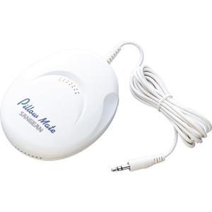 Sangean America, Inc. PS-100 Pillow 3.5mm Aux Portable Speaker, White, One Size