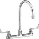 American Standard 6409170.002 Monterrey Top Mount Gooseneck Kitchen Faucet, 8-Inch