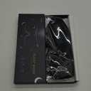 MZOO Luxury Sleep Eye Mask for Side Sleeper Men Women, Zero Eye Pressure 3D Sleeping Mask, Light Blocking Patented Design Night Blindfold, Soft Eye Shade Cover for Travel, Black