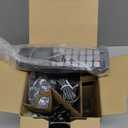 Panasonic Cordless Phone with Answering Machine, Advanced Call Block, Bilingual Caller ID and High-Contrast Display, Expandable System with 1 Handset Cordless Telephone - KX-TGD830M (Metallic Black)