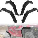 XL Wider Front & Rear Fender Flares Kit for Polaris General 1000/4 1000 16-25, Extended Mud Flares Mud Guards Mud Flaps Kit for Polaris General 1000/4 1000 2016-2025 Accessories(OEM #2884220)