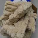 MIULEE Pack of 2 Decorative Throw Pillow Covers 16x16 Inch Soft Boho Striped Textured Corduroy Pillow Covers Modern Farmhouse Home Decor for Couch Bed Sofa Living Room Beige