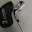 COOLO Golf Driving Iron for Average Golfers, More Control Off The Tee, Individual 1/2/3/4 Utility Iron, Men Right & Left, Handed Configuration: 2 Iron, 17°, LH
