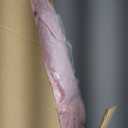 Furlide Lazy Chair with Ottoman, Modern Lounge Chair with Lumbar Pillow, Accent Cozy Reading Armchair and Folding Footstool for Bedroom, Dorm, Living Room, Pink