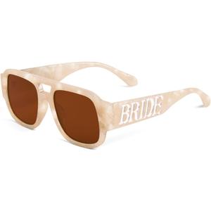 xo, Fetti Bride Sunglasses | Bachelorette Gift, Bridal Shower, Bride To Be, Bach Party, Beach Accessory, Neutral Cream Ivory, Bikinis and Martinis, Seashells and Wedding Bells, Tortoise