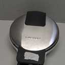 Cuisinart Waffle Maker, 1250W Round Classic Waffle Iron, 5-Setting Adjustable Browning Control, WMR-CANAS, Brushed Stainless