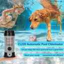 Professional CL220 Off-line Automatic Chlorinator for Swimming Pool Ponds Garden,Replacement for Hayward CL220 Automatic Chlorinator Feeder,9 lbs Capacity,ABS Material,Easy Installation