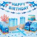32 Pcs Shark Themed Bubbles Wands Cute Bubbles Party Favors for Adult Summer Activity Animal Birthday Party Goodie Bag Stuffers Gifts Wedding Supplies