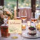 32 Pcs Gold Butterfly Table Number Holders Metal Place Card Holders for Wedding Reception Party Photo Menu Name Cards