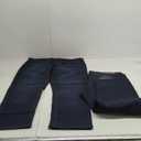 Mens Jeans Relaxed Fit  Straight Leg Stretch Jeans for Men  Ultimate Comfort Superflex Pants (46W x 34L, 2-pack Bundle Dark Blue)