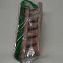 Juexica 2 Pcs Wooden Ring Display Ring Holder Display Stand for Jewelry Wood Jewelry Counter Showcase 3 Step Rings Organizer for 18 Rings Storage Selling (Brown)