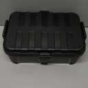 Flemoon Large Outdoor Electrical Box (12.5 x 8.5 x 5 inch), IP54 Waterproof Extension Cord Cover Weatherproof, Protect Outlet, Plug, Socket, Timer, Power Strip, Holiday Light Decoration, Black