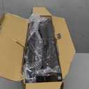 Stainless Steel Dish Drying Rack for Kitchen Counter, Sink Organization and Storage Essentials with Silverware & Utensil Holder, Home and Apartment Decor, 12''W x 15.5''L, Black