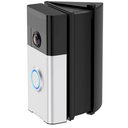 QIBOX Adjustable (30 to 55 Degree) Angle Doorbell Mount Compatible with Ring/Blink Video Doorbell 4/3/2/1/Wired/Pro/(2020 Release), Replacement Adapter Mounting Holder Bracket Wedge Accessories Kit