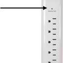 Hidden Surveillance Camera 6 Outlet Power Strip, Spy Security Camera