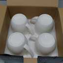 Urbanstrive 16 oz Large Coffee Mugs Set of 4 Ceramic Coffee Mug White Coffee Cups Tea Cups Idea Gift for Women Men House Warming Gifts New Home Office, White 4 Pack