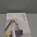 Pots and Pans Organizer Under Cabinet, 22" Expandable Food Storage Container Lid Organizers with 9 Adjustable Dividers Pot and Pan Lid Holders Rack Inside Cabinet/Countertop(1 Pack, White)