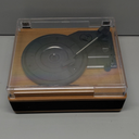 Vinyl Record Player Bluetooth Turntable with Built in Stereo Speakers Belt Drive 3 Speeds Vintage Turntables for Vinyl Records Support RCA Output, Aux in, Auto Stop, Light Walnut