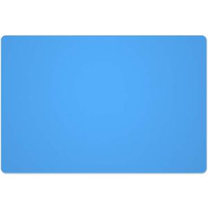 Silicone Placemats, Food-Grade Non-Slip Waterproof, Dining, Stain Resistant, Countertop Protector, Kitchen Counter Mat, Heat Resistant, Baking mat Dishwasher Safe (23.6"15.7"-1pack, Blue)