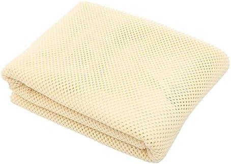 JECOMPRIS Non Slip Rubber Sofa Cushion Pad Mesh Gripper for Home Rugs Reusable and Easy to Clean Sturdy Non Skid Mat for Enhanced Friction and Stability 90x120in
