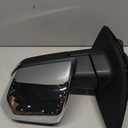 Right Passenger Side Mirror Fits 2015-2018 Ford F150 Mirrors with Power,Heated,Puddle Lights,Blind Spot Detection,Turn Signal,Memory,Power Folding,Without Camera,FO132052816 Pins) Chrome