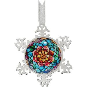 XUTAI Abstract Flower Snowflakes Christmas Ornaments Snowflake Ornament Christmas Tree Ornaments Christmas Metal Glass Holidays Hanging Ornaments Decor XUTAI Abstract Flower Snowflakes Christmas Ornaments Snowflake Ornament Christmas Tree Ornaments Christmas Metal Glass Holidays Hanging Ornaments Decor