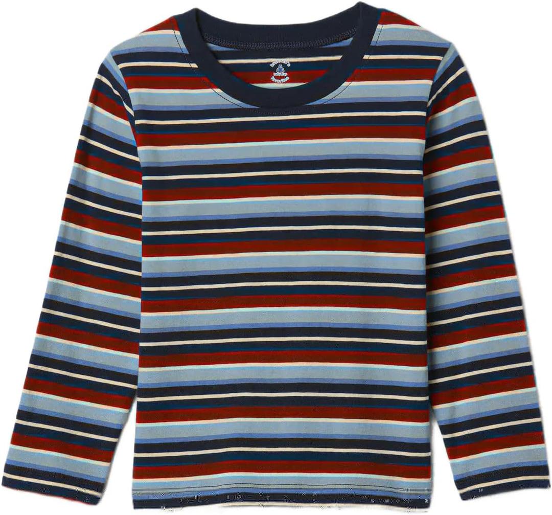 GAP Baby Boys Longsleeve Stripe Tee Tapestry Navy 6-12M
