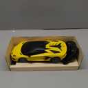 Remote Control Car for Lamborghini, Officially Licensed 1:16 Scale Lambo Hobby Rc Cars with Headlight, 2.4GHz Race Car Toys for Boy Girl 4-12 Years Old, 12Km/h, Birthday Gift (Yellow)