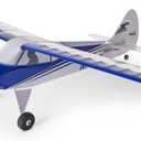 HobbyZone RC Airplane Sport Cub S 2 615mm RTF Everything Needed to Fly is Included/Safe Technology HBZ444000,White/Blue