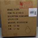 POZINO Round Mirror, 15" Rope Hanging Mirror, Farmhouse Circle Mirrors, Black Metal Frame Wall Mirrors for Bathroom, Bedroom, Living Room, Entryway, Fireplace, Home Decor