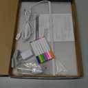 Lumiboard Led Drawing Board, 13.7"X10" 4 Modes &7 Colors Acrylic Dry Erase Boards with Light, Include Adapter, Hanging Chain, Led Drawing Board for Kids with Stand,7 Markers, Spray Bottle