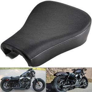 KATUR Motorcycle Front Solo Seat Cushion Compatible with Harley Sportster XL883 XL1200 48 72 2012-2015