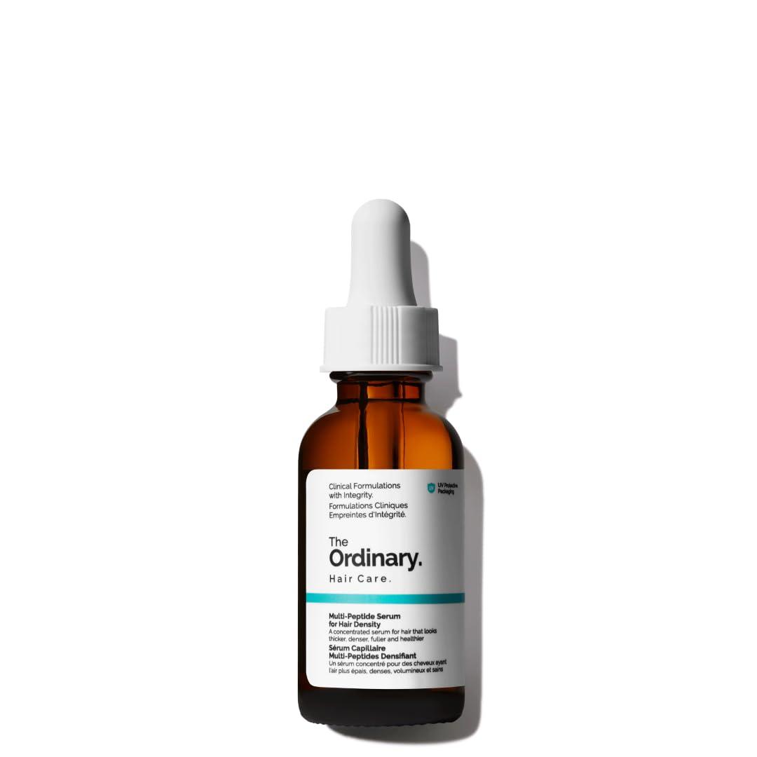 The Ordinary Multi-Peptide Serum for Hair Density, Peptide-Powered Formula for Thicker, Fuller Looking Hair (2 Fl Oz (Pack of 1))