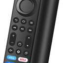 Replacement Voice Remote for All FireSeries, TVs Stick 4K/4K Max(1st /2nd Gen)/Lite/HD/Cube, Fire Smart TVs Stick (2nd / 3rd Gen),Fit for Toshiba/Insignia/Pioneer Smart TVs-Omni QLED Fire Series