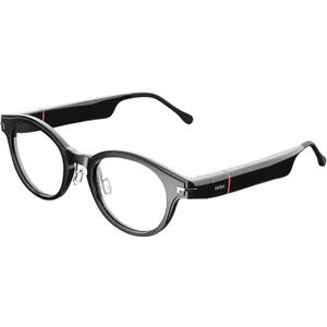 SOLOS Smart Glasses AirGo 3 Argon 8 | Shiny Black | Powered by ChatGPT | Stereo Speakers | Blue Light Blocking | Bluetooth | USB C Charging | Compatible with iOS and Android