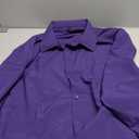 Men's Dress Shirts Long Sleeve Button Down Shirt Business Formal Stretch Shirt Regular Fit with Pockets L