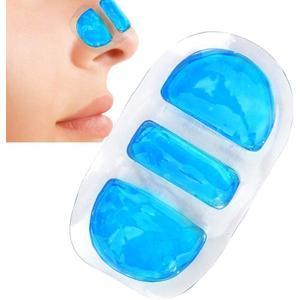 Nose Ice Pack, Gel Ice Packs, Portable Reusable Cold Ice Pack Flexible for Inflammation Travel Home Nose