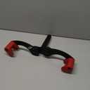 PRO BIKE TOOL Bike Wall Mount - Horizontal Indoor Bike Rack for 1 Bicycle - Bike Rack for Garage - Safe and Secure Bike Hook for Road, Mountain or Hybrid Bikes - Bike Hanger, Bicycle Storage (Red)