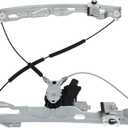 FINDAUTO Power Window Regulator Front Left Driver Side fit for 2011-2014 for Ford for F-150 751-600 Window Regulator and Motor Assembly with Motor