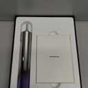 Whitening Electric Toothbrush for Adults, Professional 460nm Whitening Blue Light Tech, 31,000VPM Sonic & Oscillating Cleaning with Smart AI Sensor, 6-Month Long-Lasting Battery (Silver-purple)