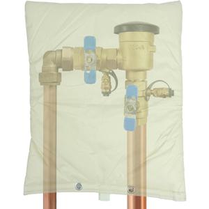 Backflow Preventer Valve Insulation Cover, 16"X20" Winter Pipe Insulation Sprinkler Valve Cover (5F), Outdoor Winter Freeze Protection Compatible with Zurn Wilkins 720A Pressure Vacuum Breaker