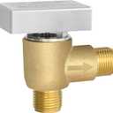 RV Vacuum Breaker Check Valve,Camper RV Black Tank Flush Check Valve,Replace Leak Camper Vacuum Breaker on Black Tank System Loud Noise & Wet Floor,Backflow Preventer Improve Freshwater 571-VAC-CHK-A