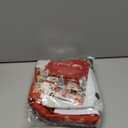 Romanstile Red Christmas Tablecloth, 60 x 120 Inch Rectangle Printed Winter Snowman and Xmas Tree Design Table Cloths, Holiday Decorative Washable Table Covers for Dinner Party Decor