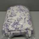 Betsey Johnson - Twin Blanket, Ultra-Soft Plush Bedding, Oversized Soft Blanket, Dorm Essentials (Ballet Bows Purple)