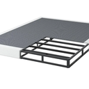 Box Spring for King Bed, 5 inch King Size Box Spring Only, Strong Metal Frame Mattress Foundation, No Noise, Easy Assembly