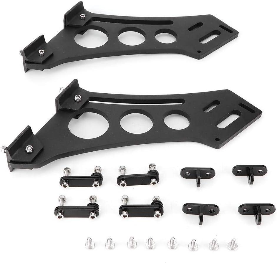 Spoiler Mount Brackets, CNC Aluminum Alloy Car Rear Wing Mount Brackets, Rear Wing Legs Tail Spoiler Legs for Automobiles