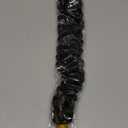 Curly Wave Bundles Human Hair 20 Inch Color #1B Natural Black Single Bundle Brazilian Virgin Human Hair Bundles Kinky Curly Wave 100g Per 1 Bundle Remy Hair Extensions For Black Woman